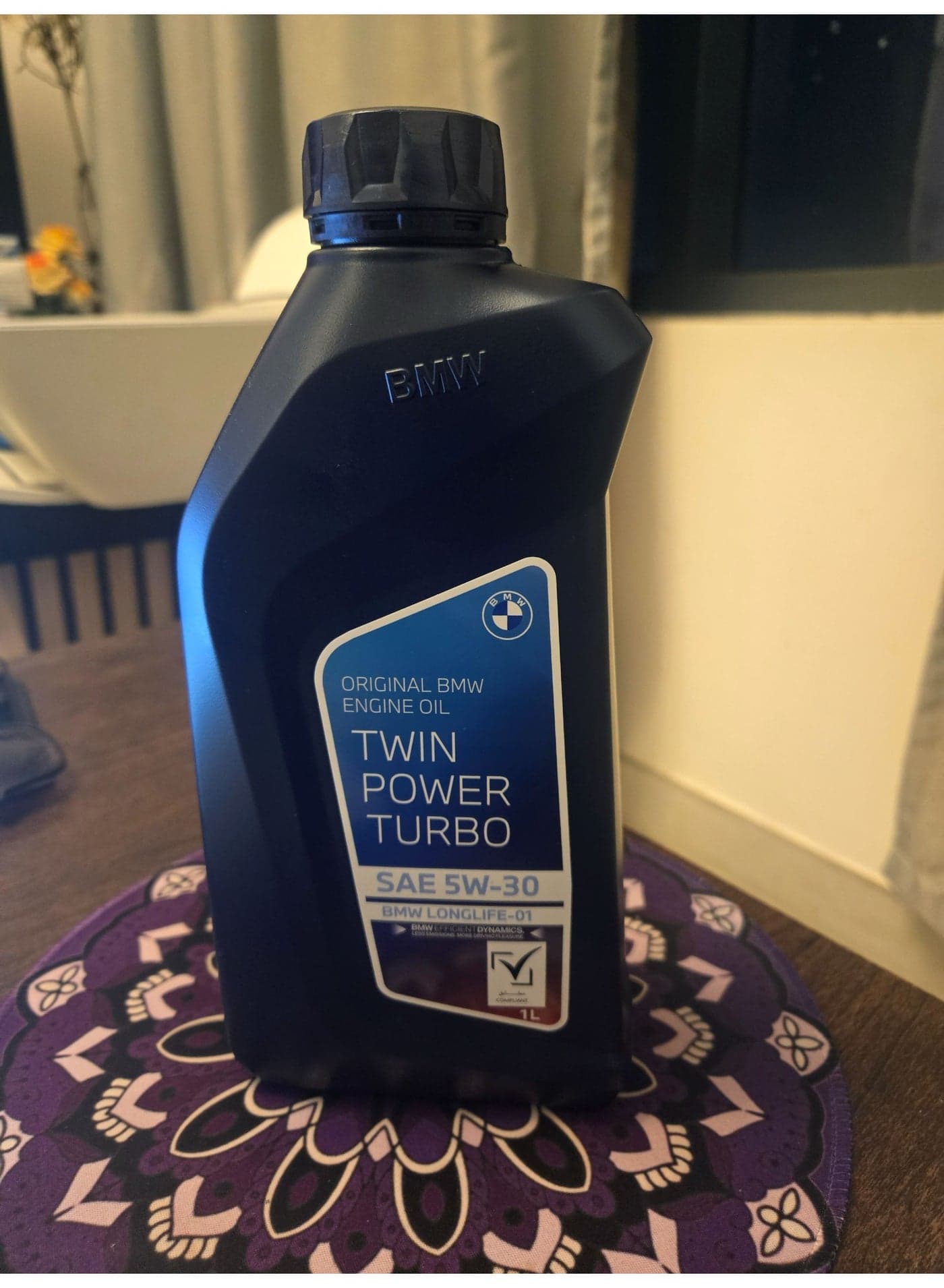 Original BMW TwinPower Turbo Engine Oil LL-01 5W-30 (1 Litre) – 83212465843