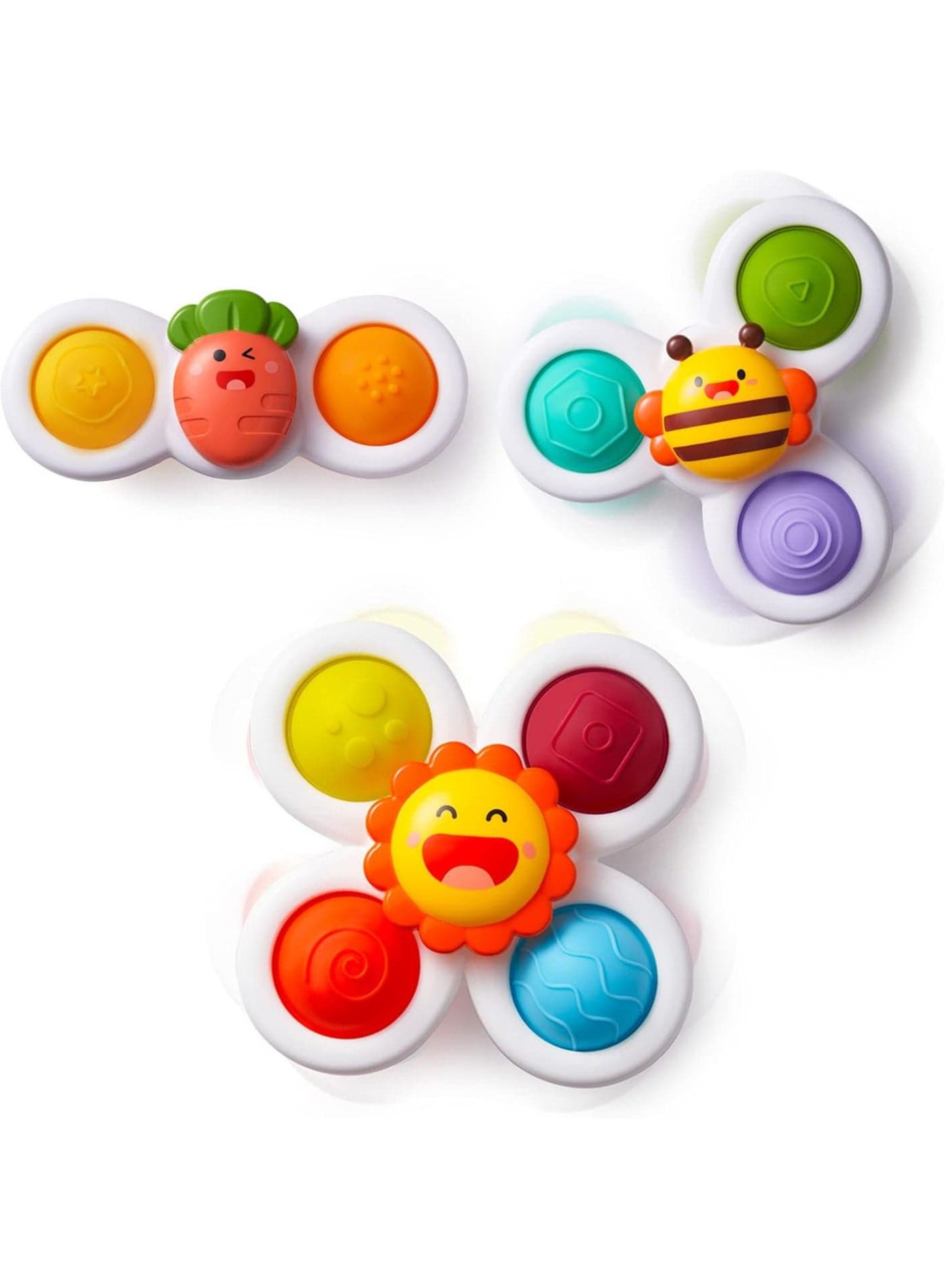Strong Suction Cup Sensory Bath Toys for Baby 12 18 Months Airplane Car Travel Table & Window Toys for 1 2 Year Old Toddler Boys and Girls Stocking Stuffer Christmas Choice
