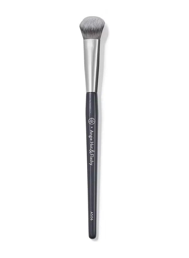 Angie Hot & Flashy A506 Concealer Brush - "Kitten Paw" Face Brush - Under -Eye Concealing and Contouring - Makeup Brushes
