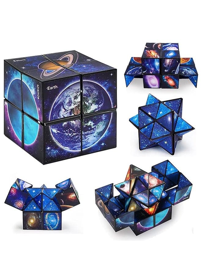 Infinity Cube Fidget Toy, Toys for Boys Age 8-12 Gifts, for Kids Ages 8-10 Star Cubes, Birthday Presents Gift Ideas