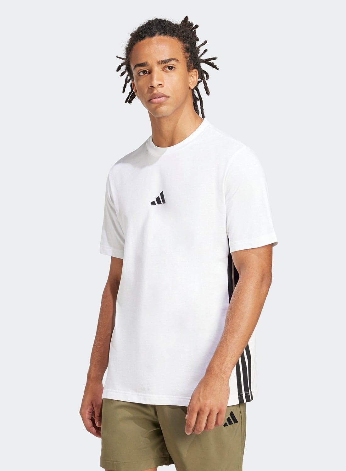 Essential 3 Stripe Single Jersey T-Shirt
