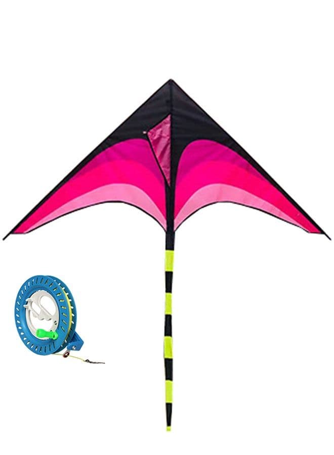 Kite for Outdoor Games and Activities Single Line Kite with Flying Tool Reel 6m Long Tail
