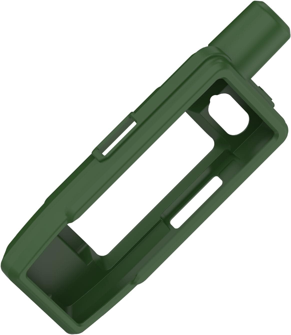 Dark Green Silicone Case For GPSMAP Navigation Devices Shockproof Weatherproof Easy Removal