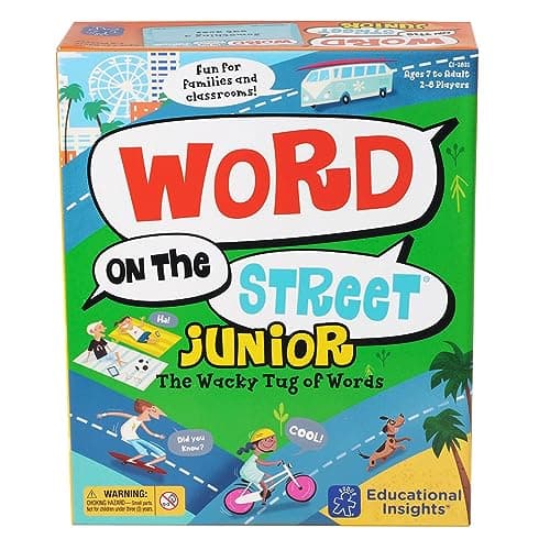 Educational Insights Word on the Street Junior Vocabulary Word Game for Home Classroom Ages 7
