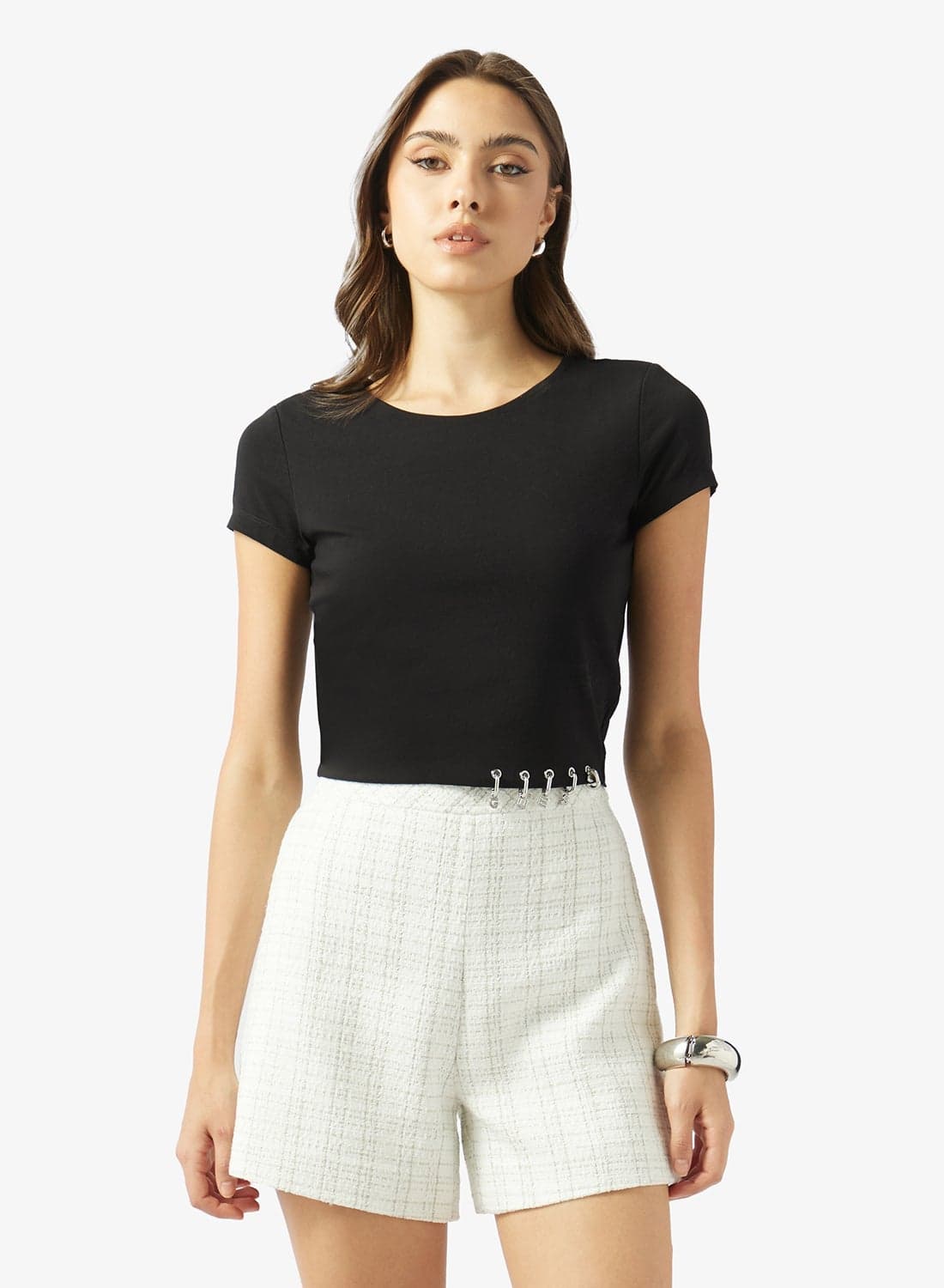Crew Neck Knit Top