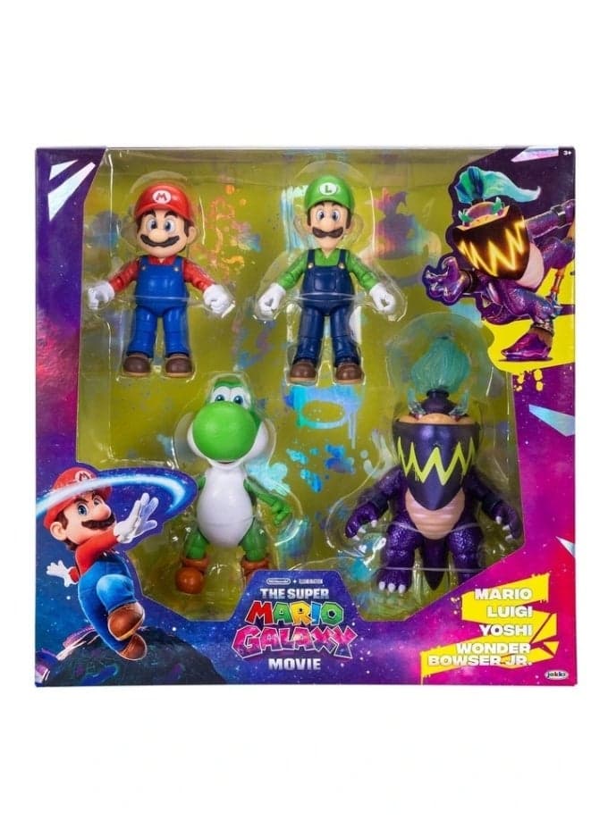 Nintendo Super Mario2 Movie 5" Fig Multi-5 Pack 43230