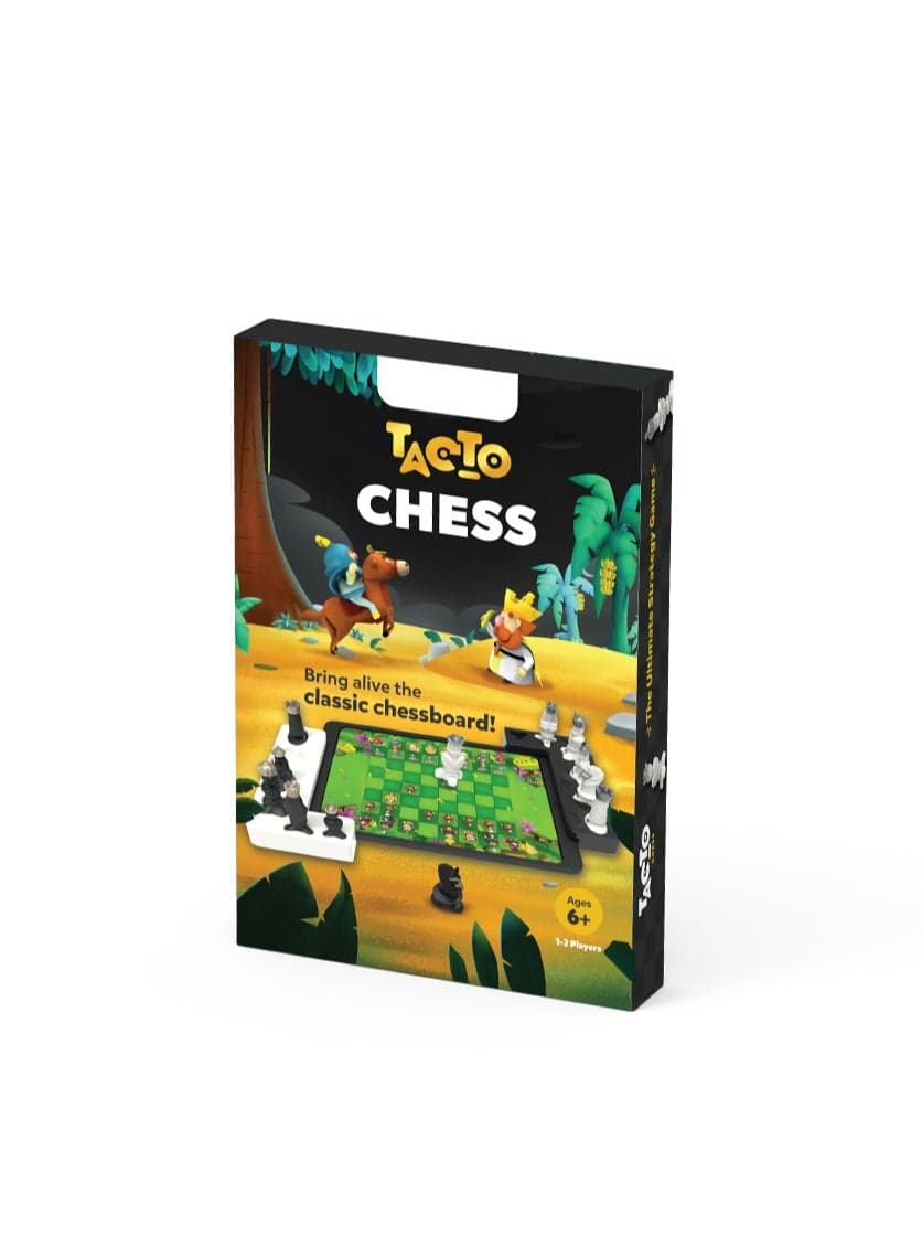 Mideer Tacto Chess - App-Based Interactive Chess with Real Figurines | STEM Learning & Educational Toy for Ages 6+ | Story-Based Puzzles | Gift for Boys and Girls