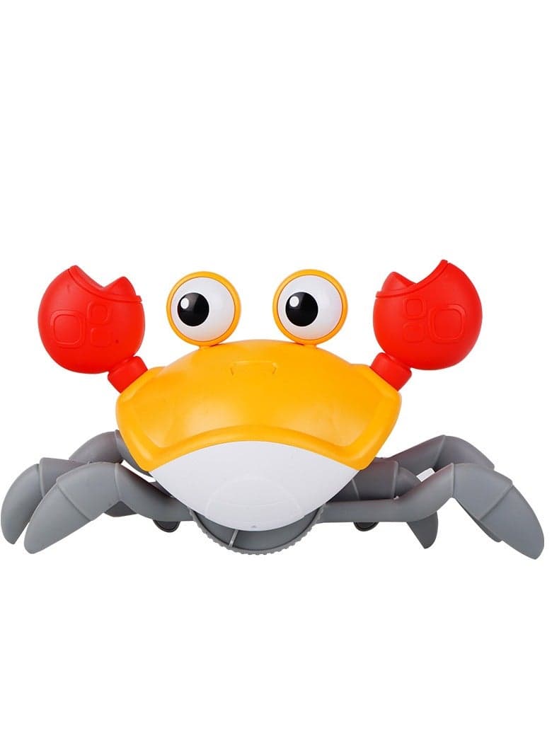Crab Toy Crawling Crab Baby Toys Infant - Tummy Time Toy Gifts for 3-12 Boy Girl with Learning Crawl System Music for 0-36 Months Walking Toddler Birthday Gift