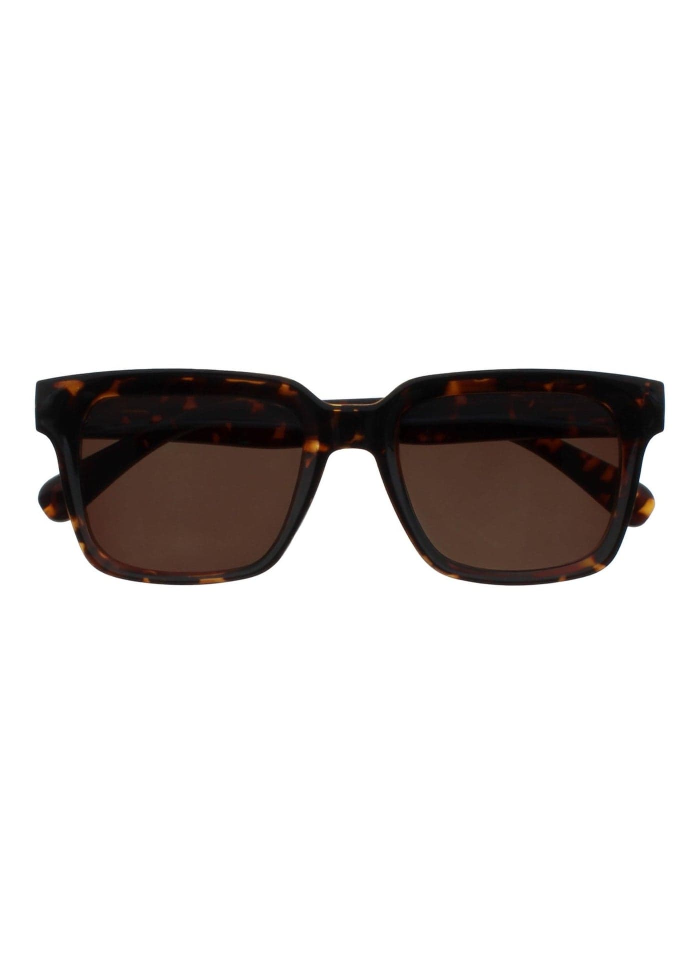 ERA Sunglasses for Women Men, Oversized Rectangular Frame with Spring Hinges, Polarised Brown Tinted Lens With UV400 Protection,Anti-reflective & Anti-Glare, Brown Tortoiseshell (Pack of 1)