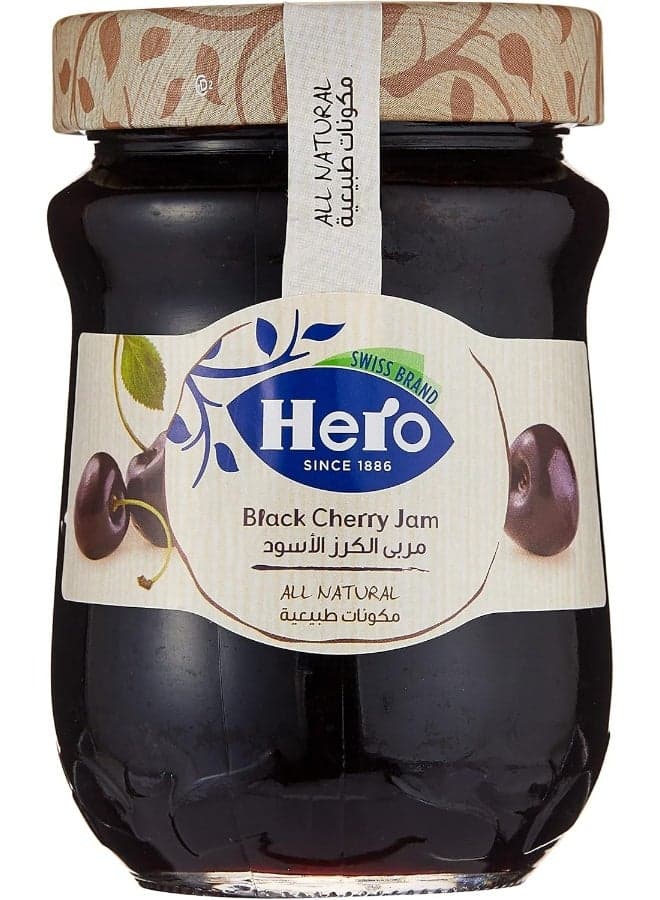 Hero Black Cherry Preserve Jam, 350 Gm