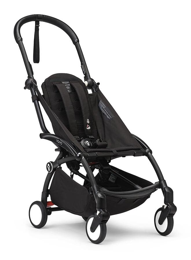 Stokke YOYO3 Black Frame, Premium Stroller Chassis Compatible with YOYO3 Packs, Lightweight, Travel-Ready, Foldable Design