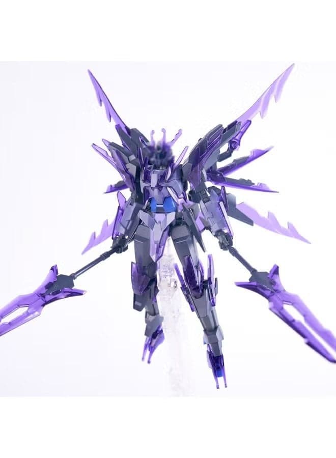 HG Glacier Transient Mecha Model Kit With Display Stand, Articulated Action Figure, Gundam Mecha Assembly Model Toy, Computer Case Decoration Desktop Ornament, Collectible Toy, Birthday Gift For Boys And Girls