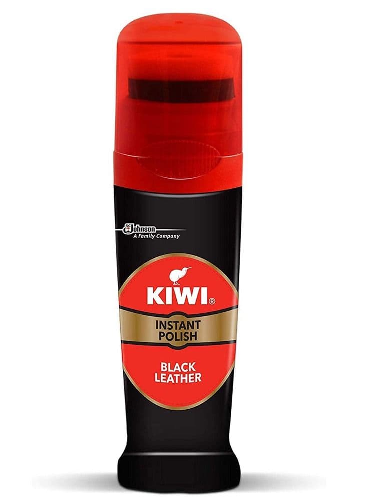 Leather Instant Liquid Shoe Polish Black 75ml