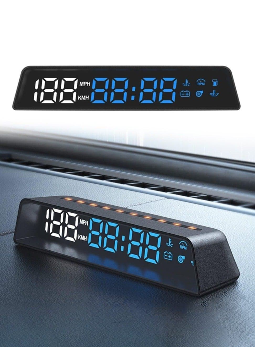 HD Car HUD Head-Up Display,GPS Speedometer and Altimeter, with High-Definition Screen, Universal for Most Vehicles, Real-Time Data Projection for Safe Driving