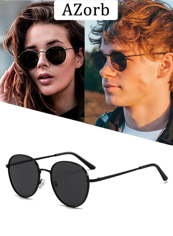 Sunglasses Women Men Round Metal Lightweight Frame Sun Glassess for Mens Ladies Retro Sunglass Men's Accessories UV400 Protection Shades