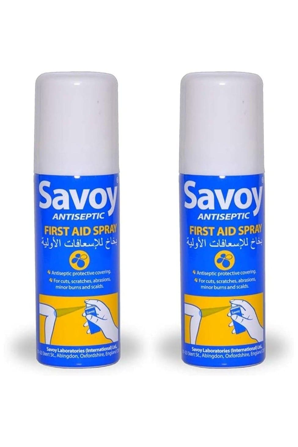 Savoy Antiseptic First Aid Spray 50ml 2PCS