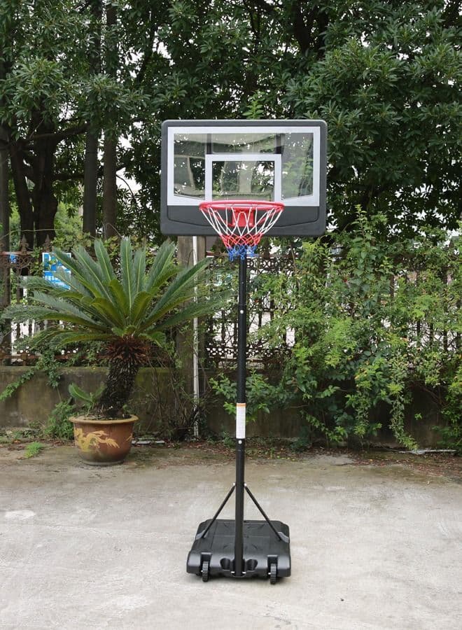 Outdoor Basketball Ring Stand Portable Hoop Movable Stable Basket Ball System