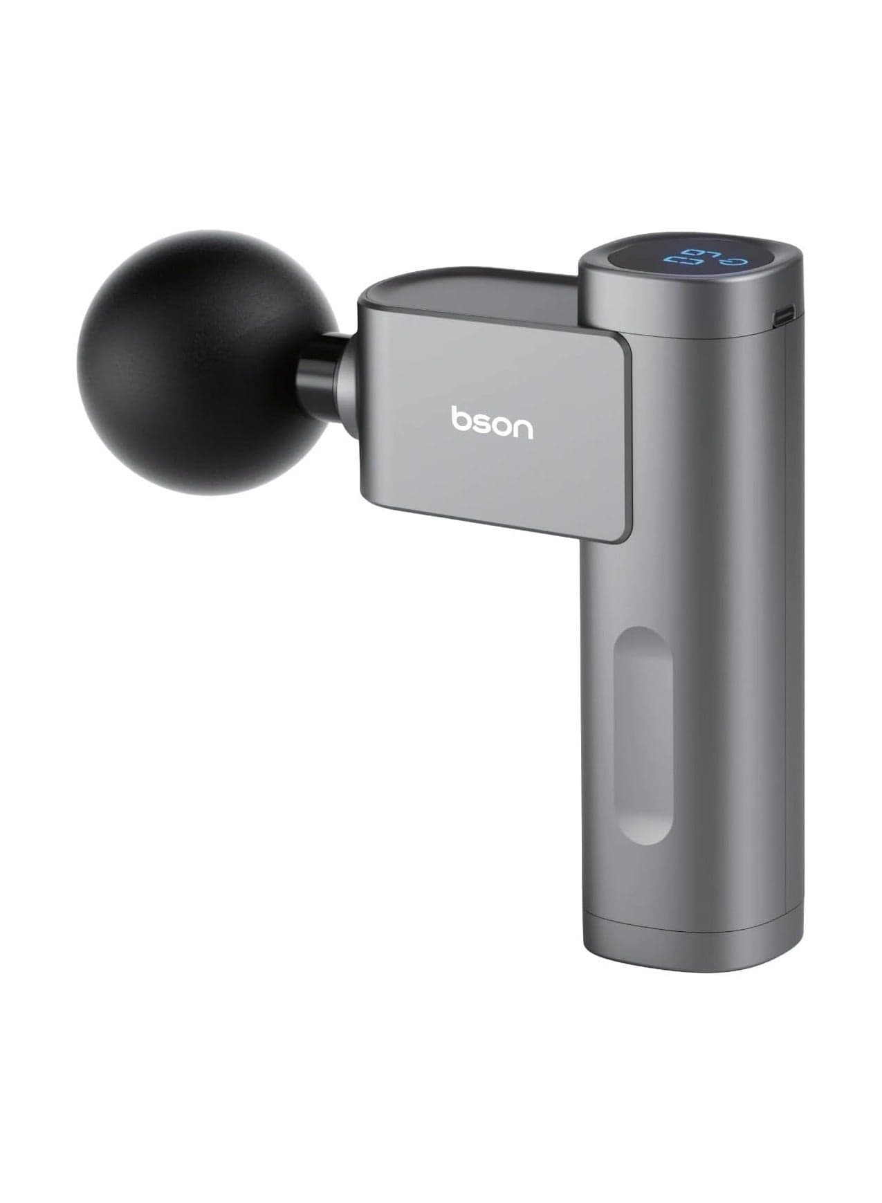 Smart Press Massage Gun with 9 Power Modes, 4 Heads, Touch Control - Smart Pressure Response, 12mm Deep Tissue Percussion, Type-C Fast Charging, Skin-Friendly Texture for Muscle Relief