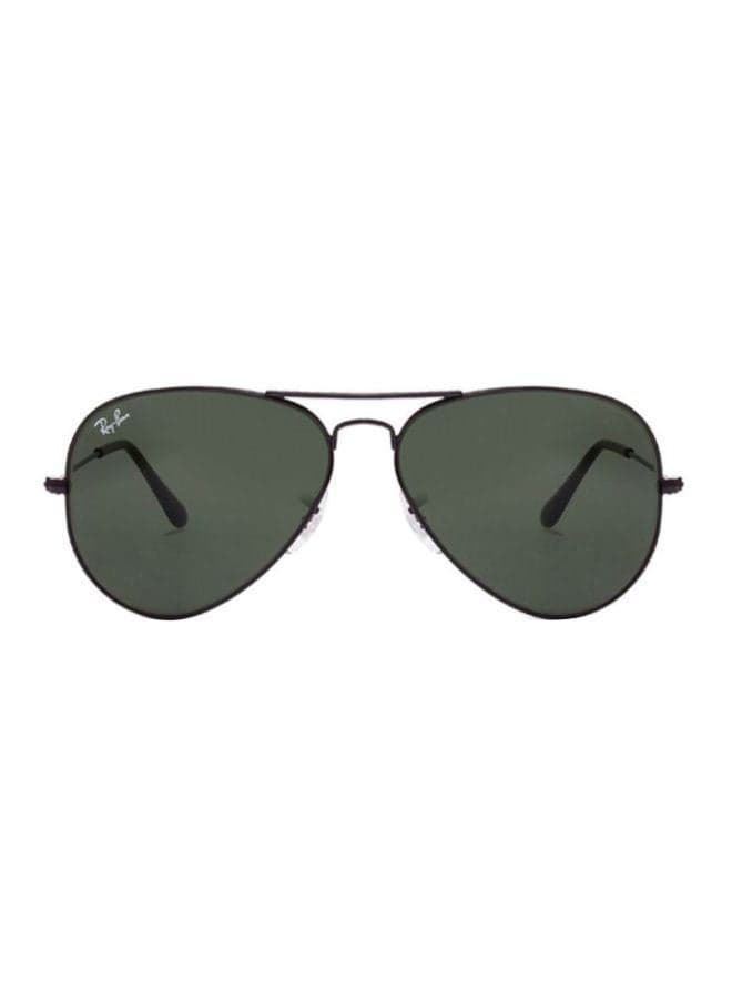Unisex Full Rim Aviator Sunglasses - RB3025 L2823 - Lens Size: 58 mm - Black