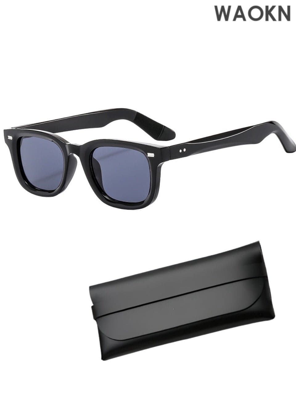 New Retro Classic Square European And American Men's Sunglasses Outdoor Sports Anti-Ultraviolet Anti-Glare Sunglasses Fashion Daily Leisure Driving Advanced Sunglasses Retro Polarized Driver Sunglasses.