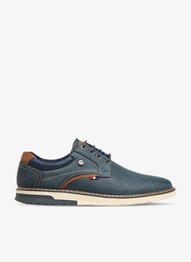 Men Lace-Up Derby Shoes