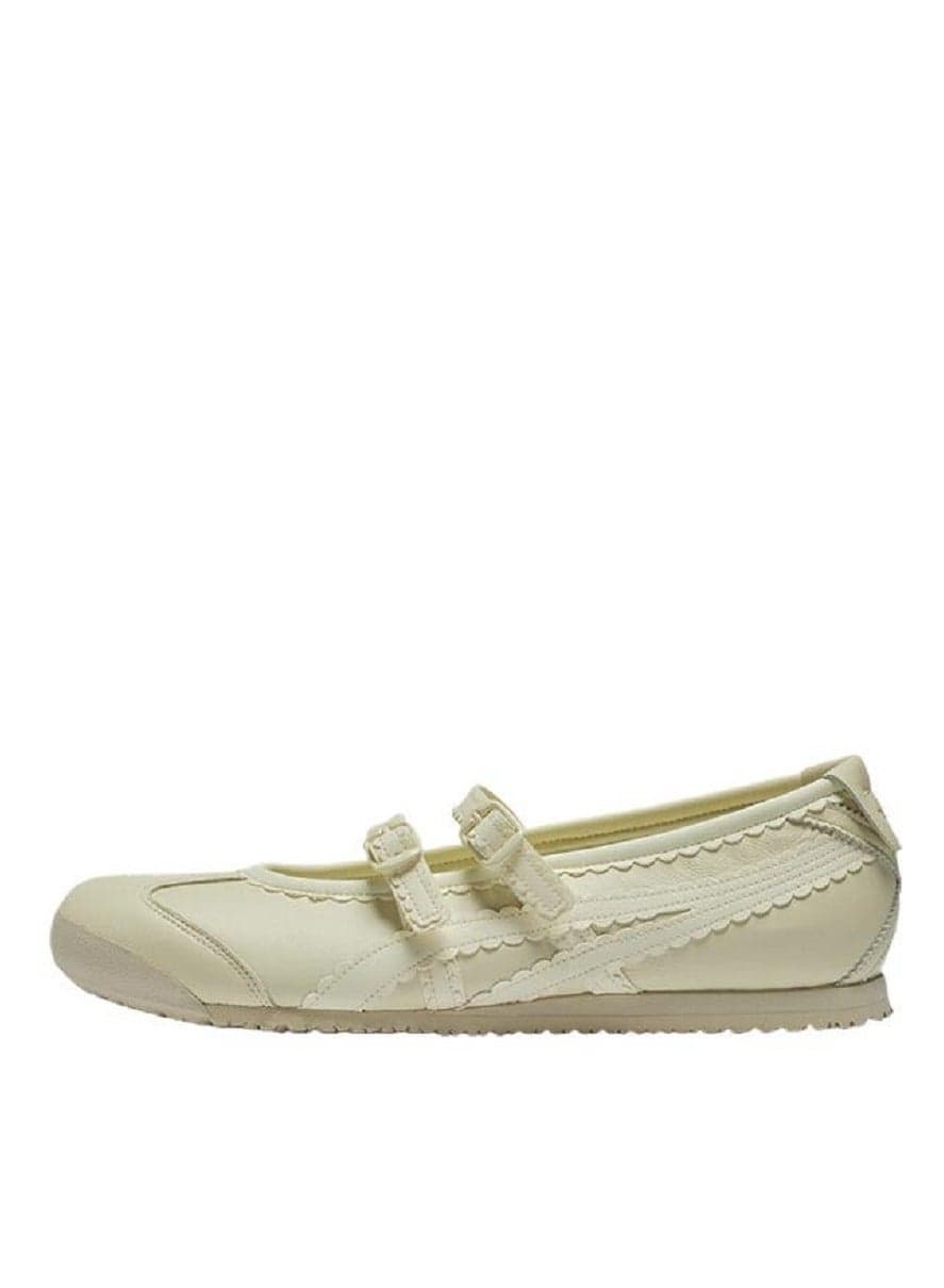 Mexico 66 TGRS Women’s Ballet Flats - Beige | Comfortable & Stylish Casual Mary Jane Shoes
