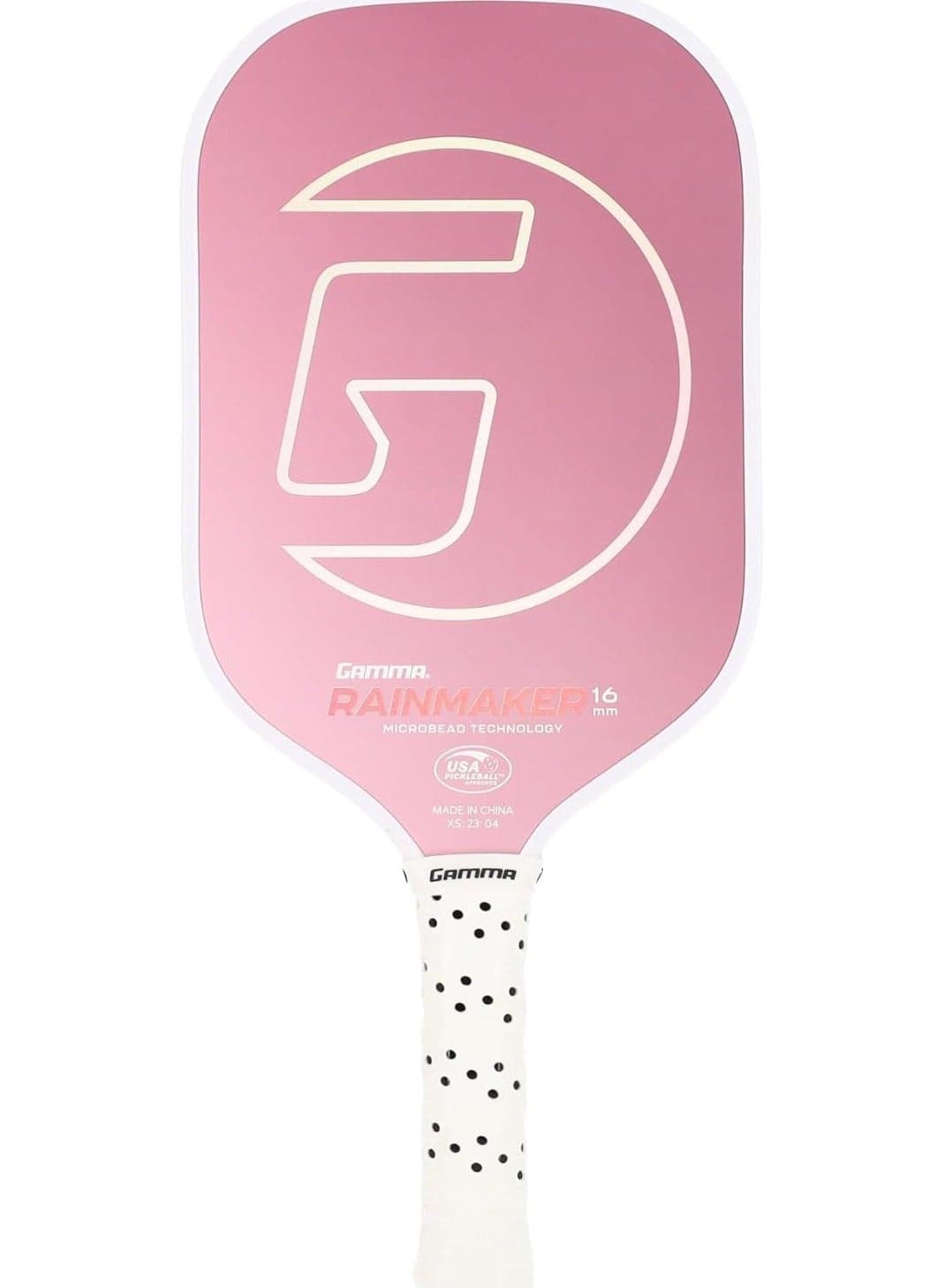 Rainmaker Pickleball Paddle Lightweight, Large Sweet Spot, Microbead Carbon Fiber Face For Spin & Control, Customizable Swing Weight Available In 6 Colors