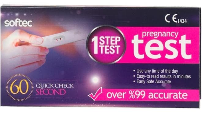 SOFTEC 1 STEP PREGNANCY TEST-MIDSTREAM