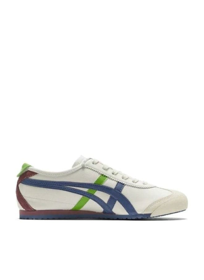 Men and Women Mexico 66 Shoes Athlesiure/Colorblock Sneakers Beige/Blue/Green