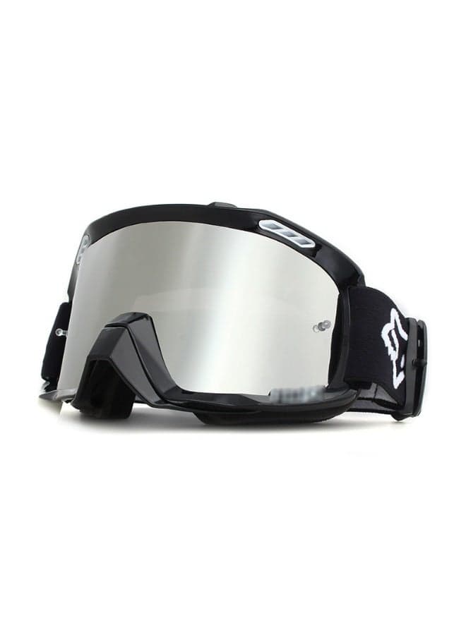 Motorcycle Goggles, Windproof Anti Fog Dirt Bike Motorcycle Goggle, Motocross Goggles, Riding Touring Face Mask Dust Proof Racing Goggle for Adults Men Women