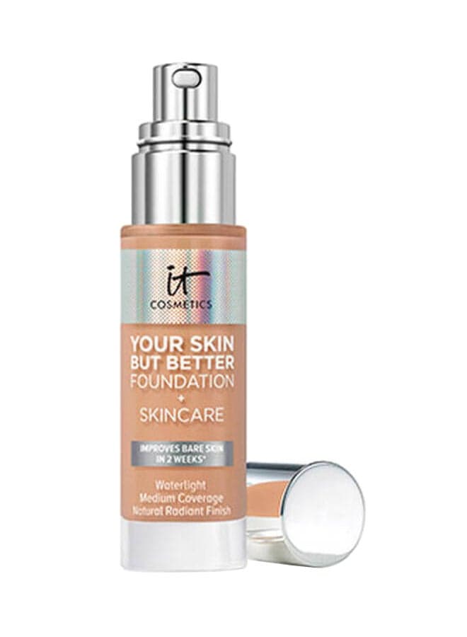 Your Skin But Better Foundation Plus Skincare, Medium Cool 34