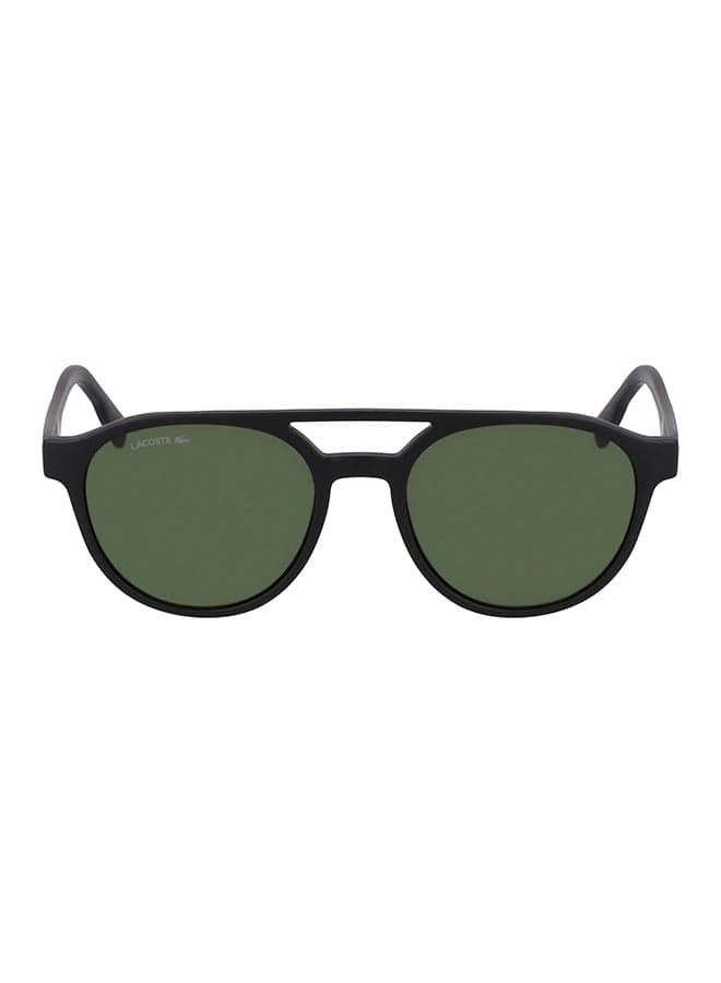 Men's UV Protection Oval Sunglasses - L6008S-002-5319 - Lens Size: 53 Mm