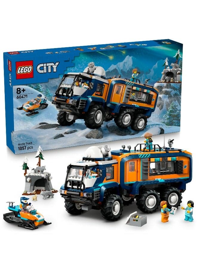 LEGO City Arctic Explorer Science Lab Truck 60471 Building Set (1064 Pieces)