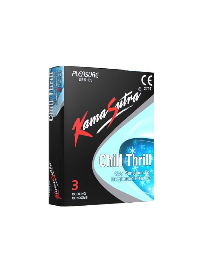 Pack Of 3 Chill Thrill Condoms