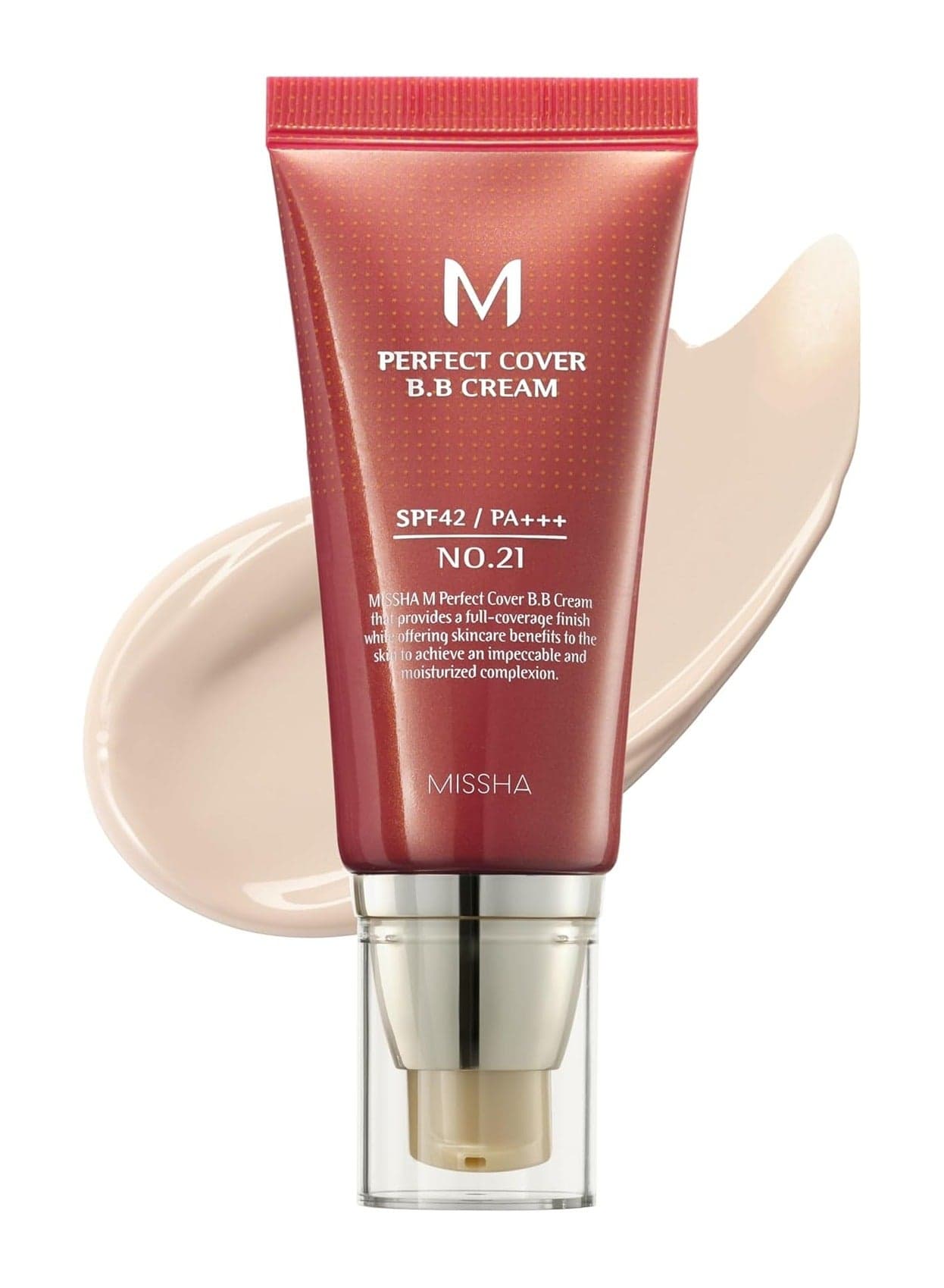 M Perfect Cover BB Cream Bright Skin SPF 42 PA +++ 50ml No.21 Light Beige