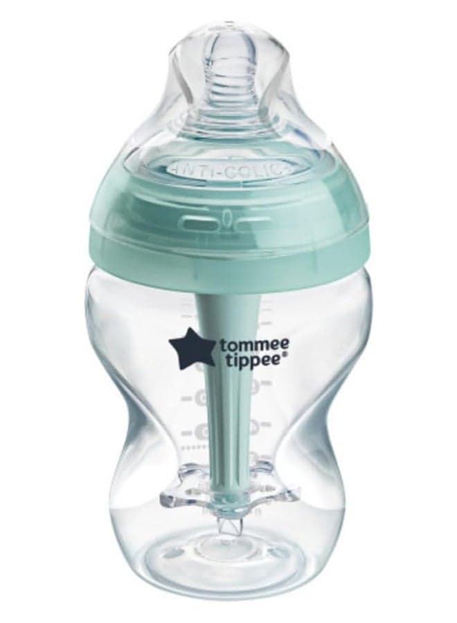 Pack Of 1 Advanced Closer To Nature Anti-Colic Feeding Bottle, 260 ml 0 Months+ Clear