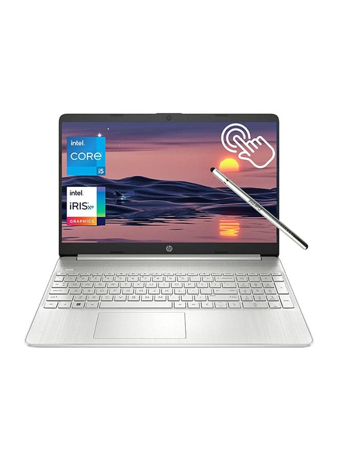 Flagship Laptop With 15.6-Inch Full HD Display, Intel Core i5-1155G7 Processor/16GB RAM/1TB SSD/Intel Iris XE Graphics/Windows 11 Home English/Arabic Silver