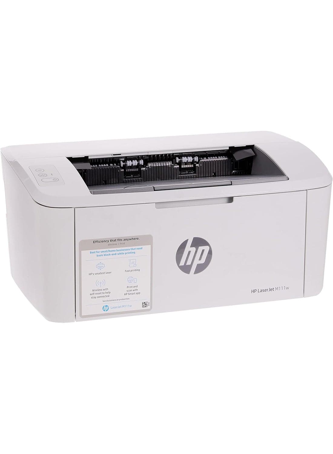 LaserJet M111w Black & White Multifunction Localization Printer, Print Speed Up To 20 ppm, 100 Sheets Output Capacity, 8000 Pages Monthly Cycle, USB / Wireless Connectivity and Perfect For Home | 7Md68A - White