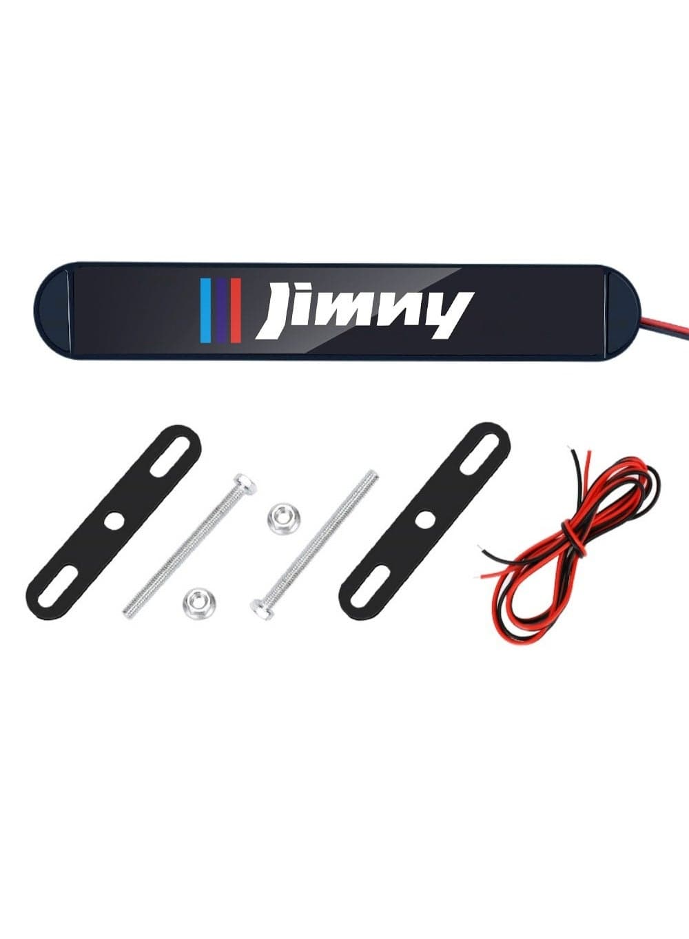 LED Front Grille Emblem Badge Light for Suzuki Jimny – Decorative Hood Grill Illuminated Logo Accessory | Custom Net Emblem LED Badge