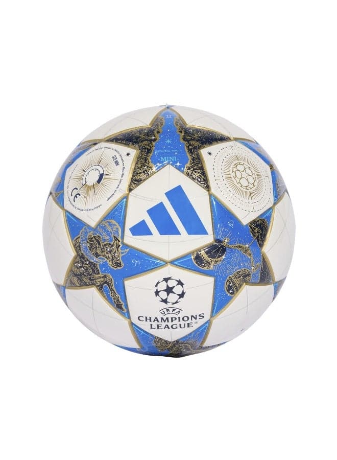 Ucl Mini U White Football/Soccer Ball For Unisex