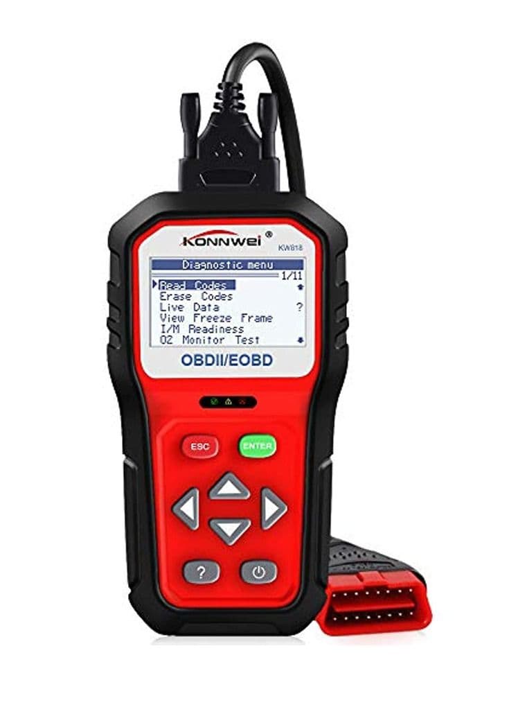 KW818 OBD2 Scanner Large Screen Code Reader Scanner
