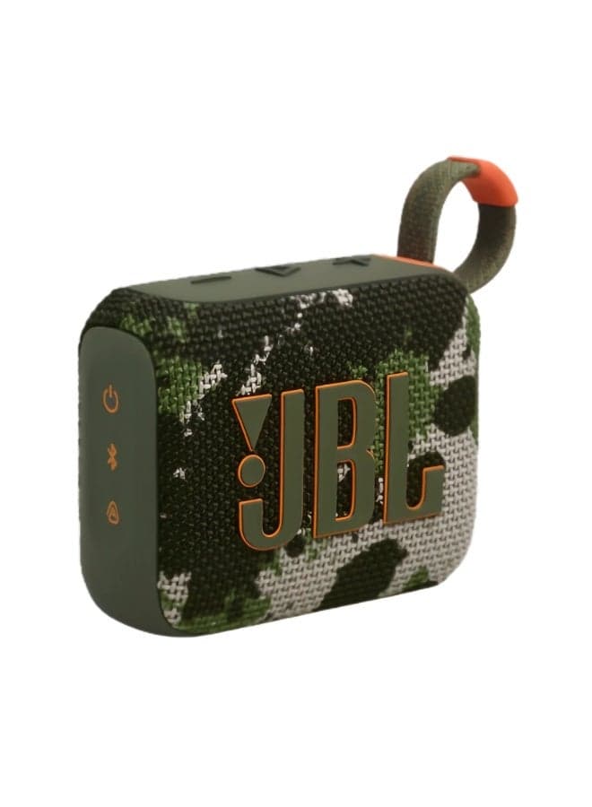 Go4-Portable Waterproof Speaker, Big Pro Sound with Punchy bass, 7-Hour Built-in Battery, Made in Part with Recycled Materials(Multicolor)