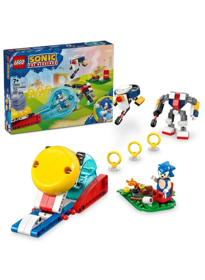 Sonic the Hedgehog: Sonic’s Campfire Clash Set 77001 (Age 7+, 177 Pieces)