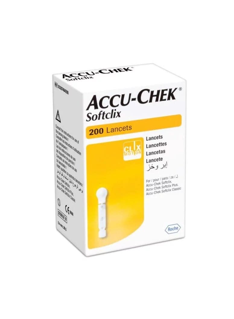Accu-Chek Softclix Lancet, Pack of 200