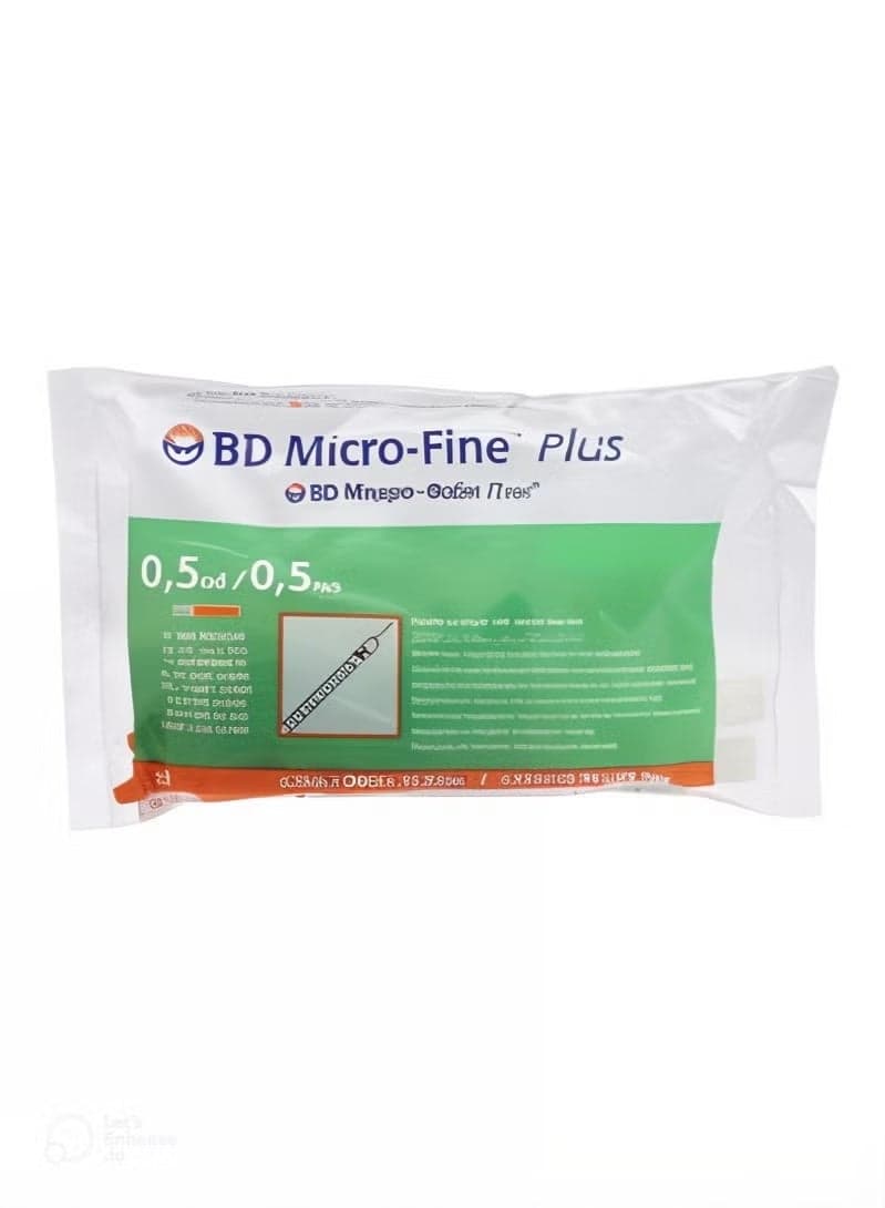 Micro-Fine Plus Insulin 0.5ml Syringe 31Gx6mm 10pcs