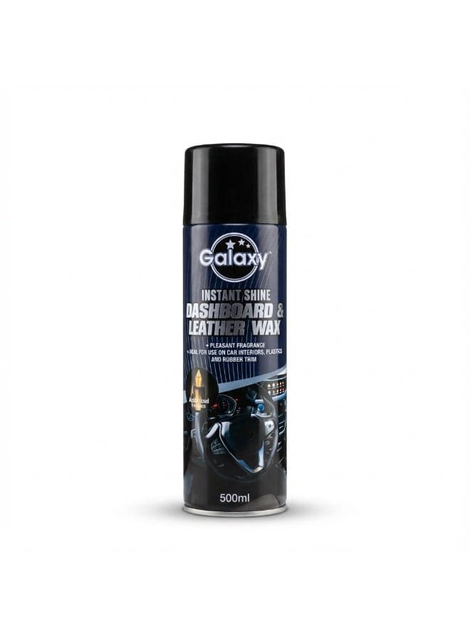 Dashboard & Leather Wax 500ml - Instant Shine for Car Interiors - Arabic Oud- UV Protection