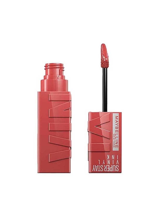 Super Stay Vinyl Ink 16h Longwear Transfer Proof Smudge Proof Instant Shine Finish Liquid Lipstick - 15 Peachy