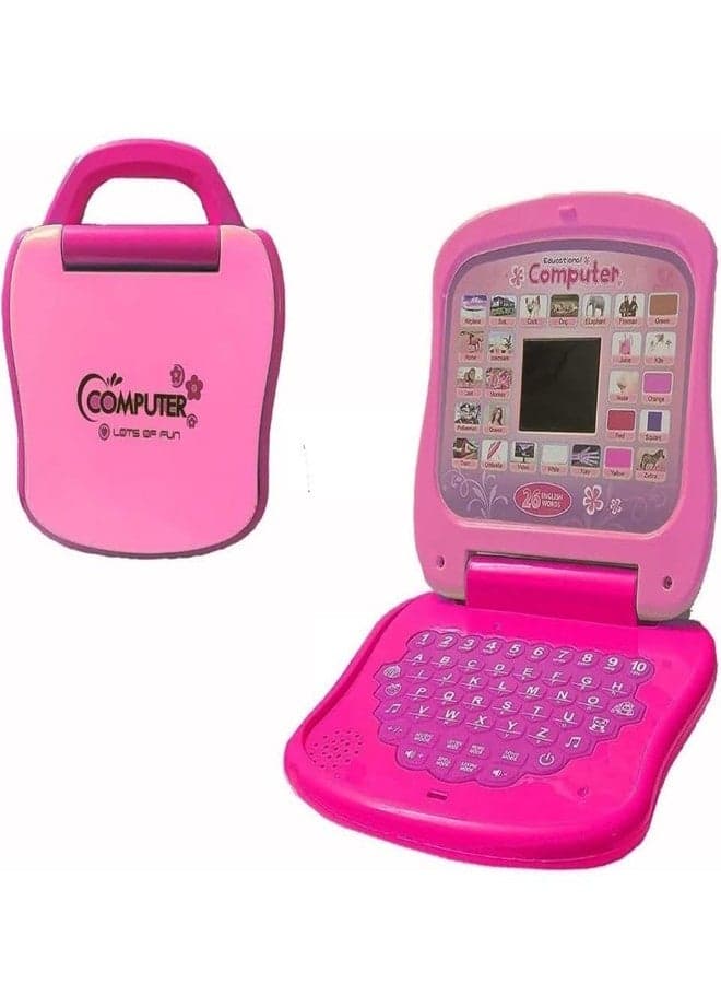 Blinkids Laptop Computer Toy for 2 3-6 Years Kids Activity | Learning Electronics Number & Alphabets with Sound and Fun Game activites. Best Gift for Kids Birthday.