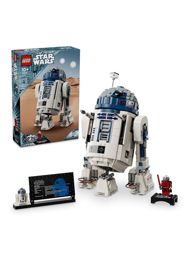 Star Wars R2-D2 Model, Buildable Toy Droid Figure 75379 (Age 10+, 1050 Pieces)