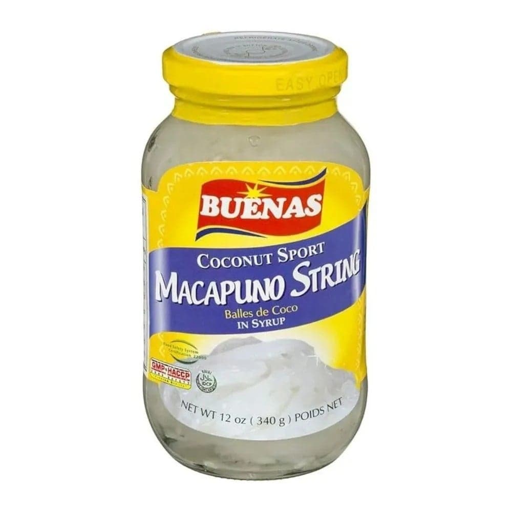Buenas Coconut Sport Macapuno String In Syrup- 340gms